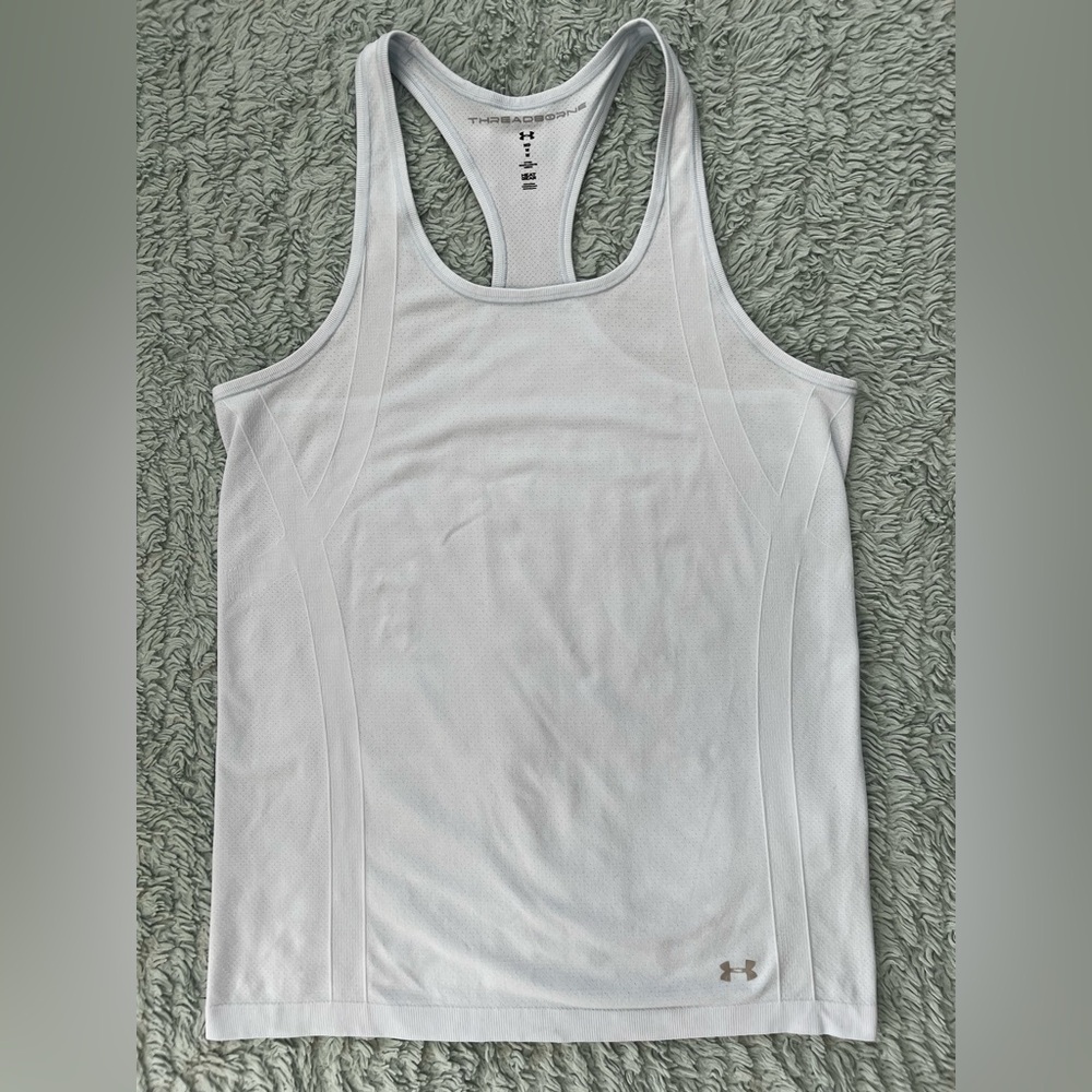 Under Armour Sky Blue Athletic Tank Top